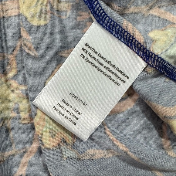 New ModCloth Endless Possibilities Tank Top Blue Critters - Picture 4 of 8